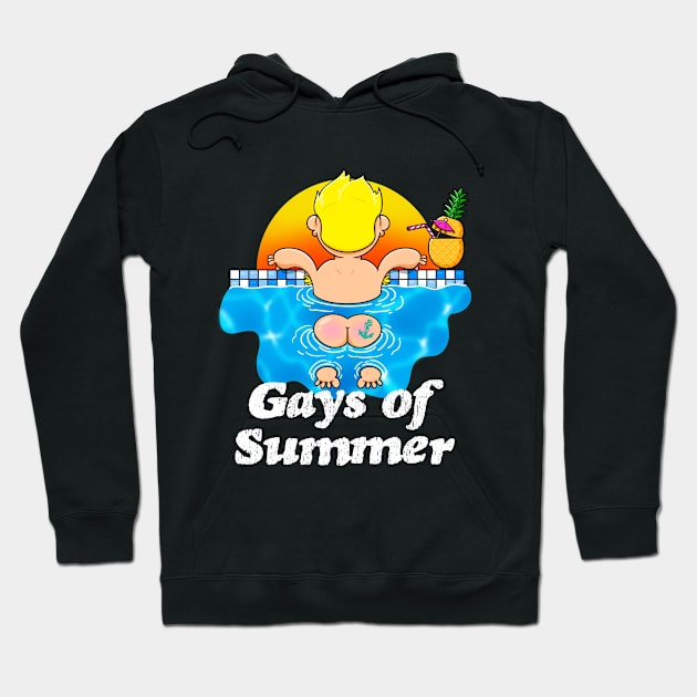 Gays of Summer Hoodie by LoveBurty